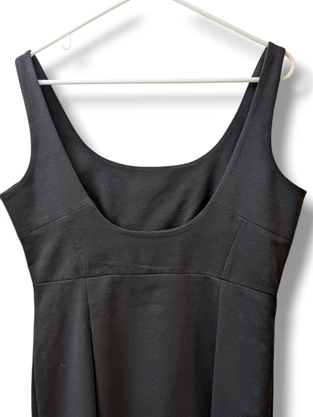 Zara Black Sleeveless Bodycon Mini Dress Size XL - Picture 4 of 9